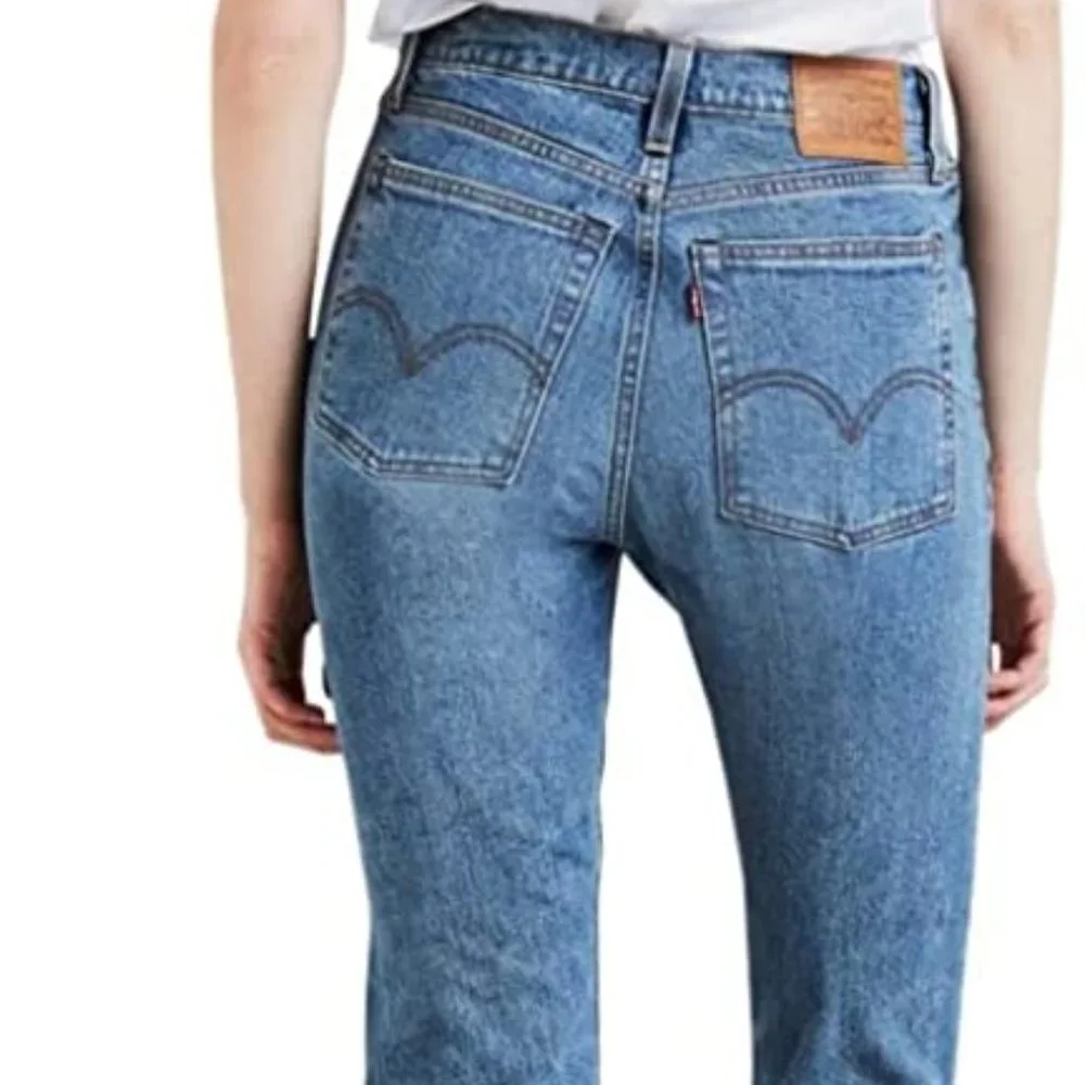 Levi’s wedgie icon fit high rise jeans 26 - Picture 3 of 11